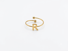 ANILLO LETRA R Ajustable