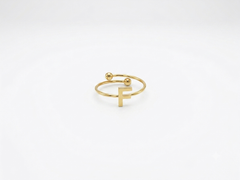 ANILLO LETRA F Ajustable