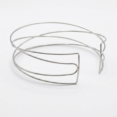 COLLAR CHOKER TRIPLE ACERO