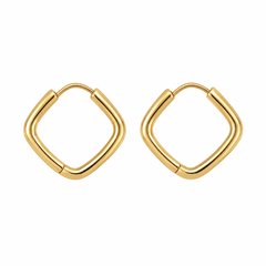 Pendientes Bruma, aros de plata 925 plateados