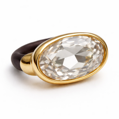 EBONY STONE RING