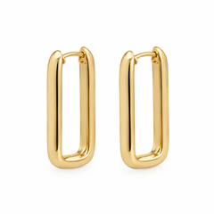 Pendientes Aria, aros gruesos de plata 925 de 2 cm