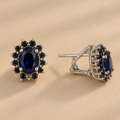 Pendientes Tanza de plata 925 de 1 cm