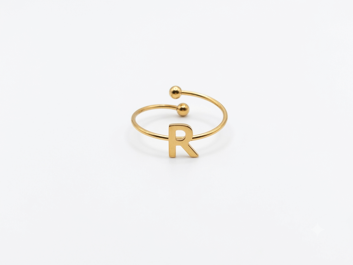 ANILLO LETRA R Ajustable