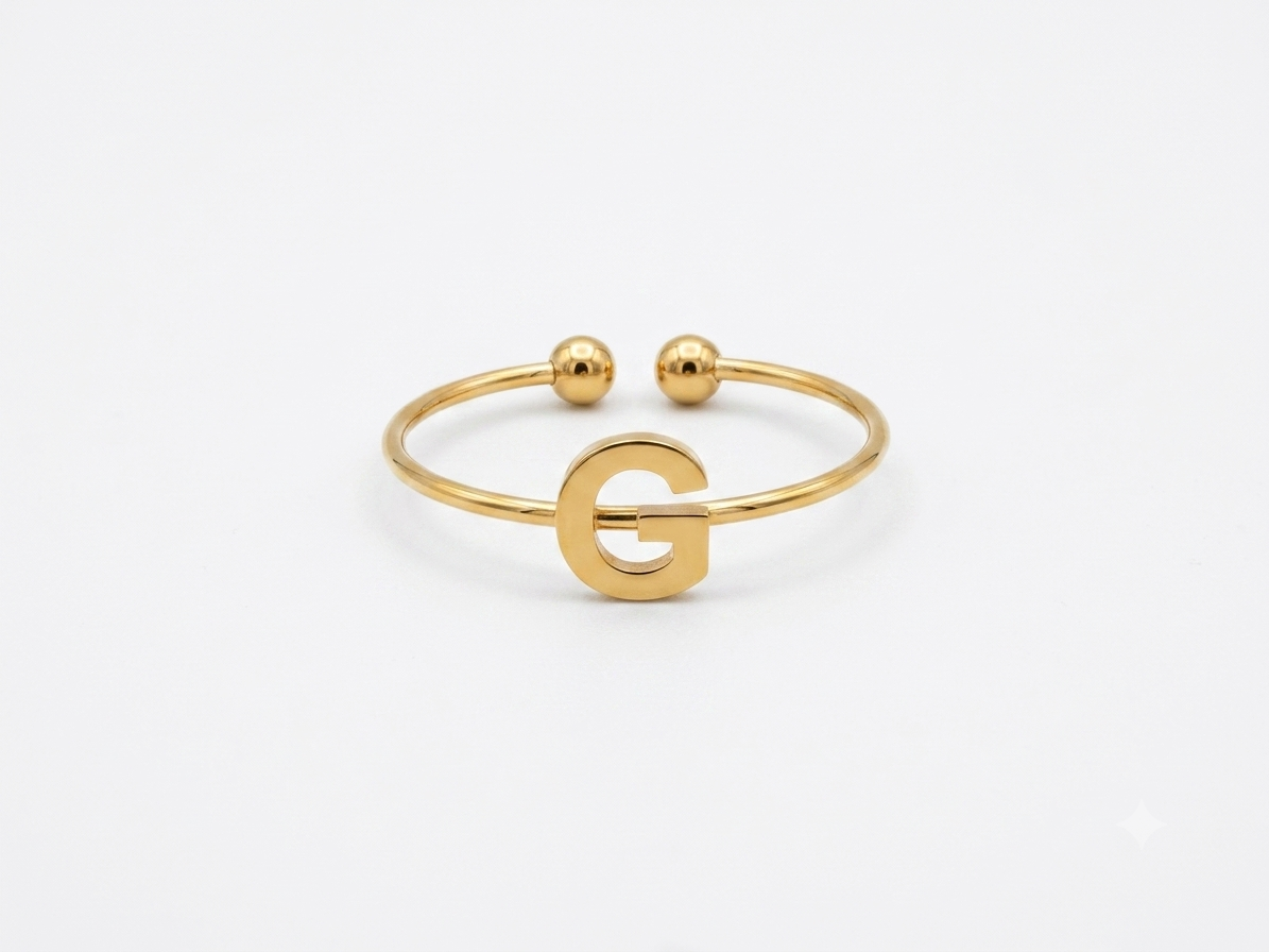 ANILLO LETRA G Ajustable