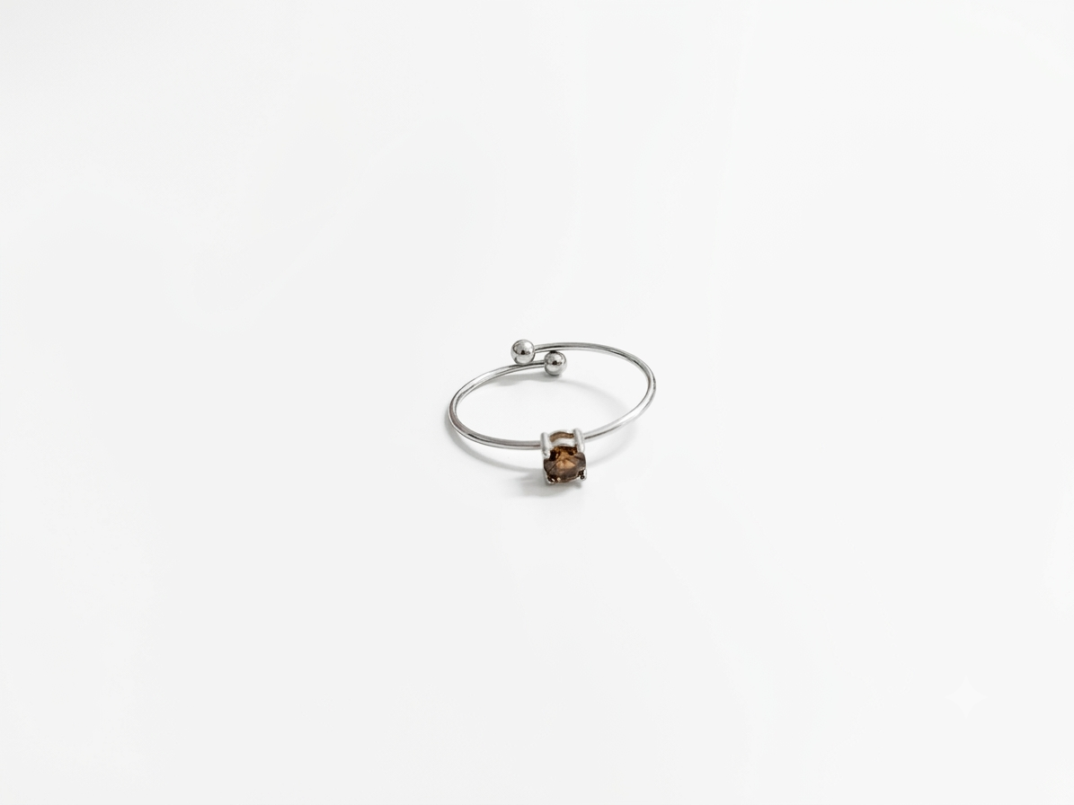 ANILLO SIENA MARRON Ajustable