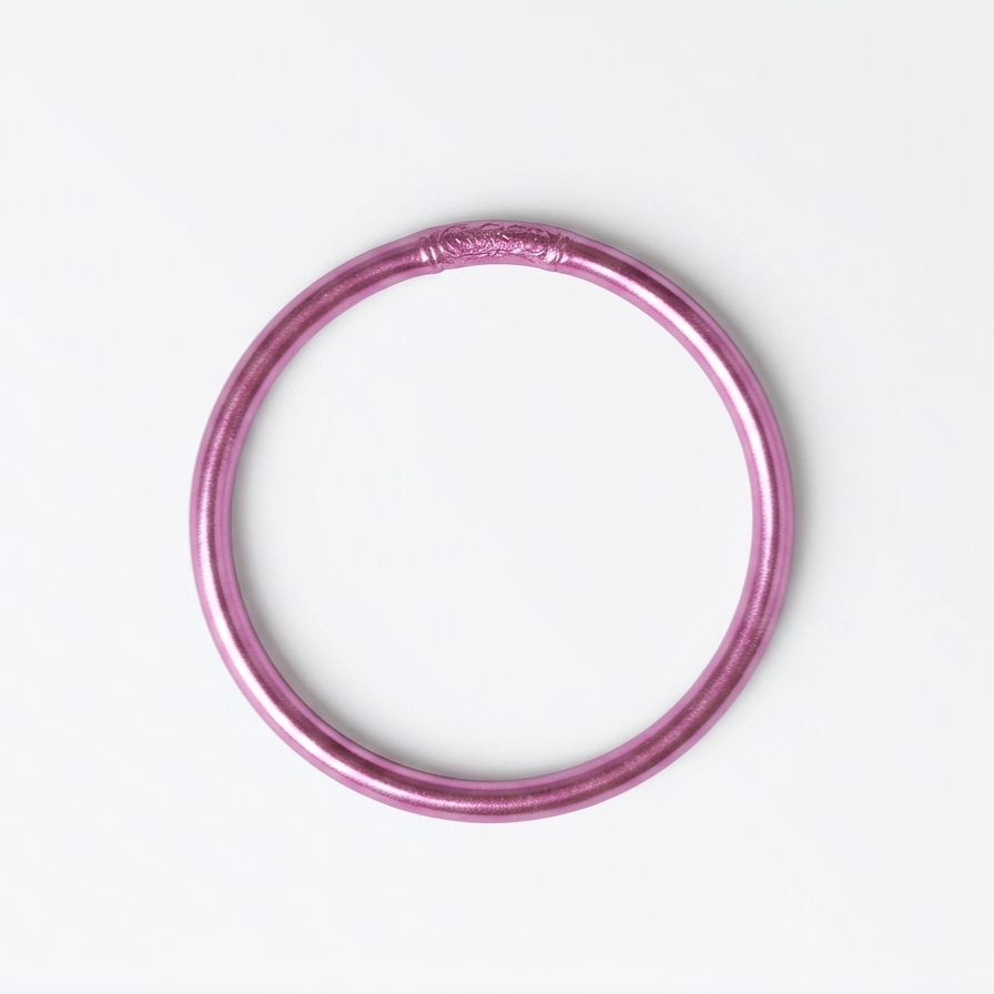 PULSERA DE PAN DE ORO MORADA