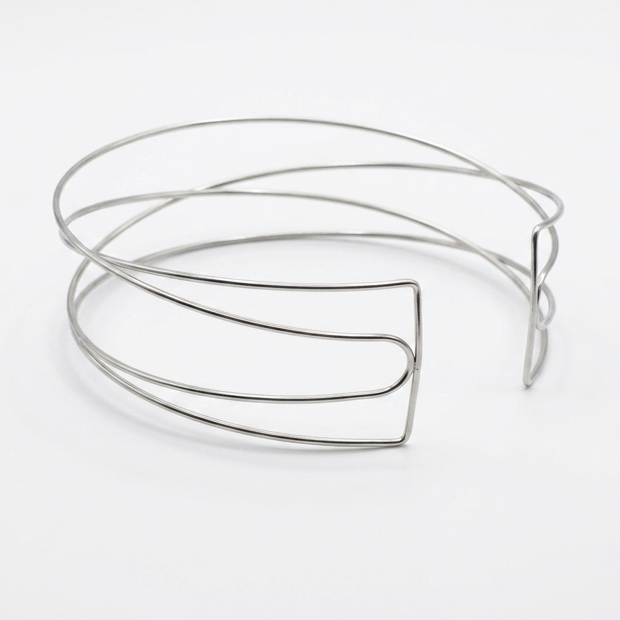 COLLAR CHOKER TRIPLE ACERO