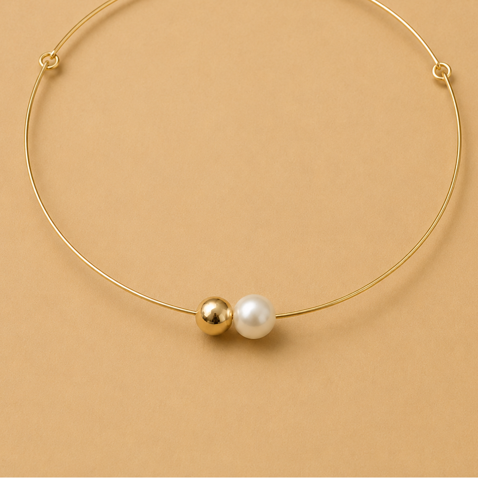 CHOKER PERLA