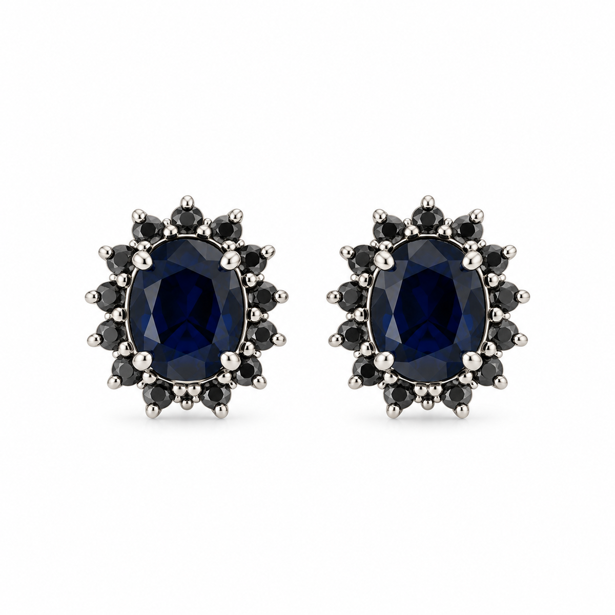 Pendientes Tanza de plata 925 con color