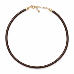 COLLAR CUERO LISO