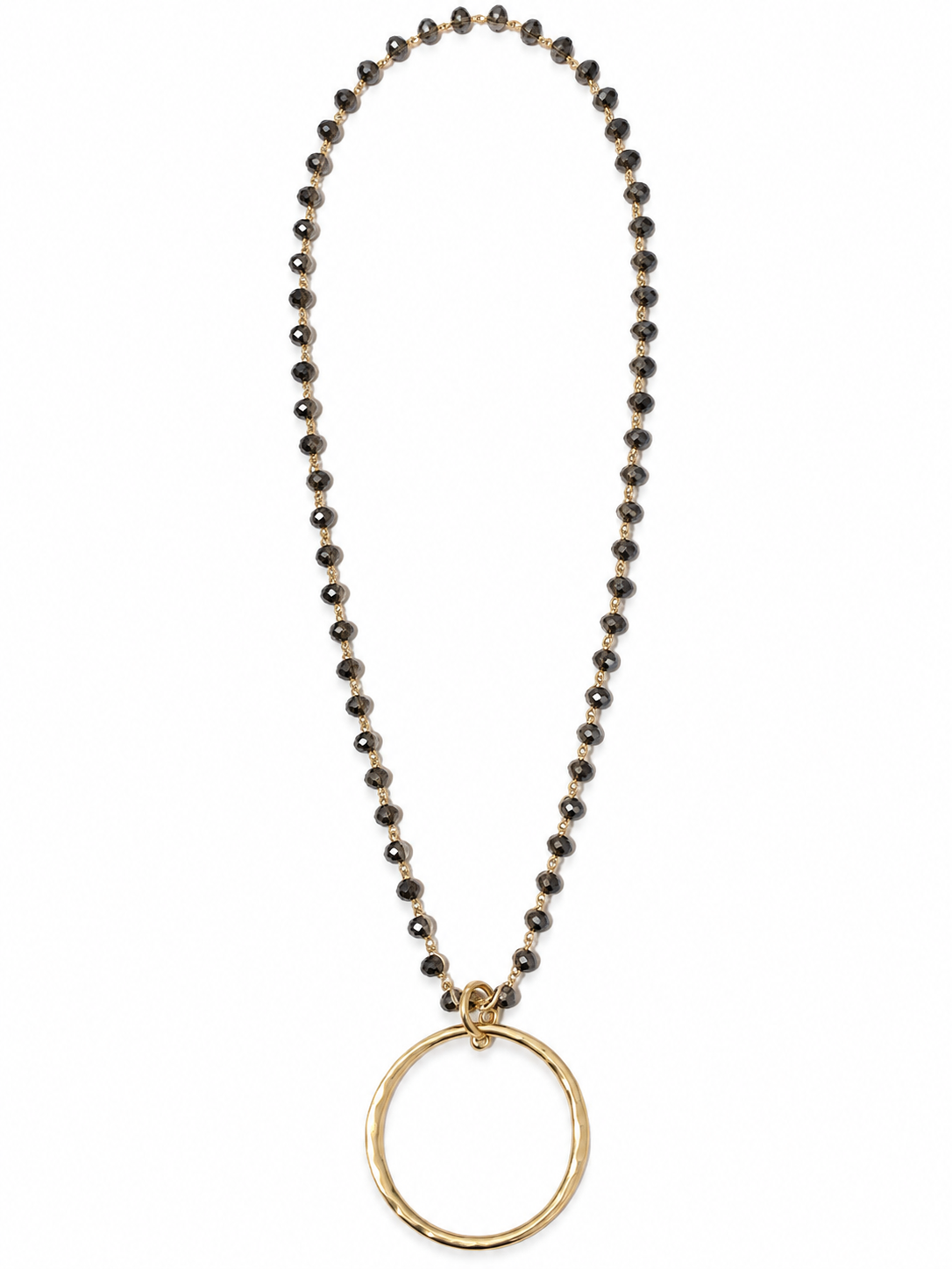 Collar de piedra Aurea en color - Alma de Plata