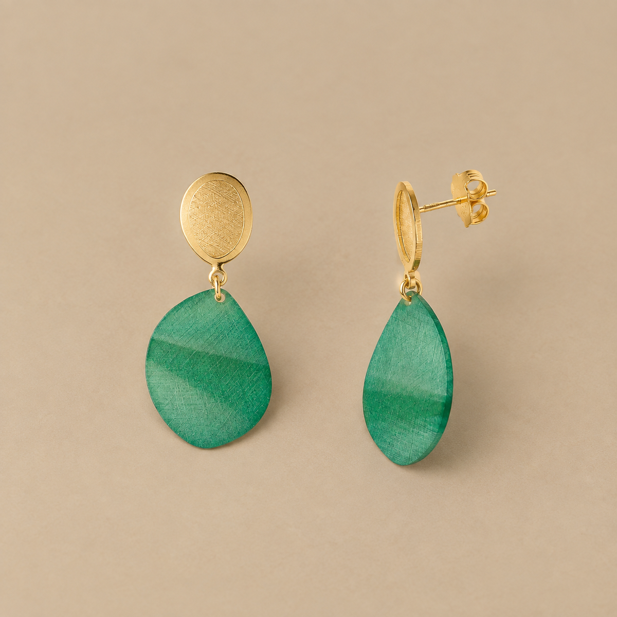 PENDIENTES ESMERALDA