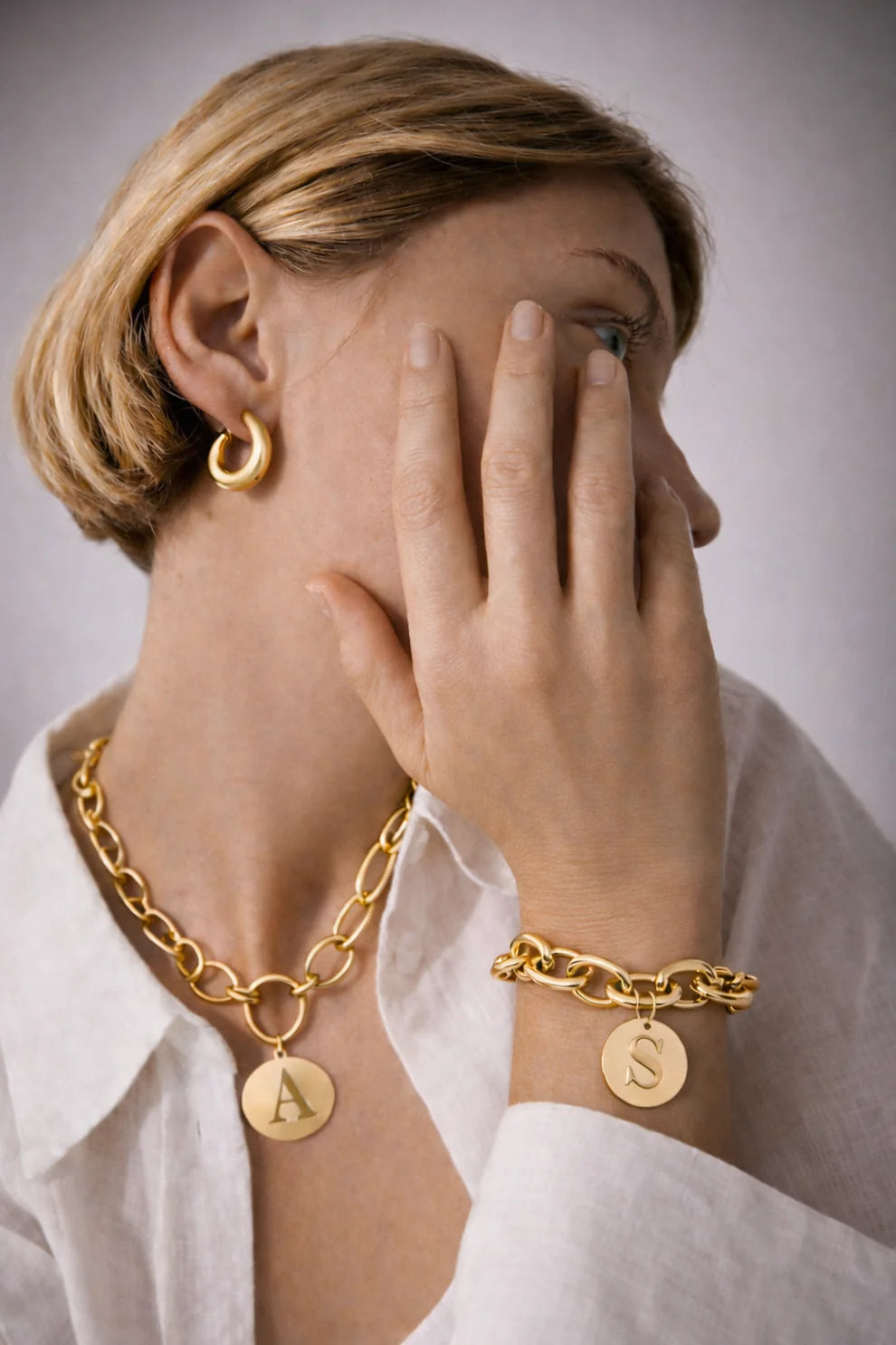 PULSERA CADENA INICIAL
