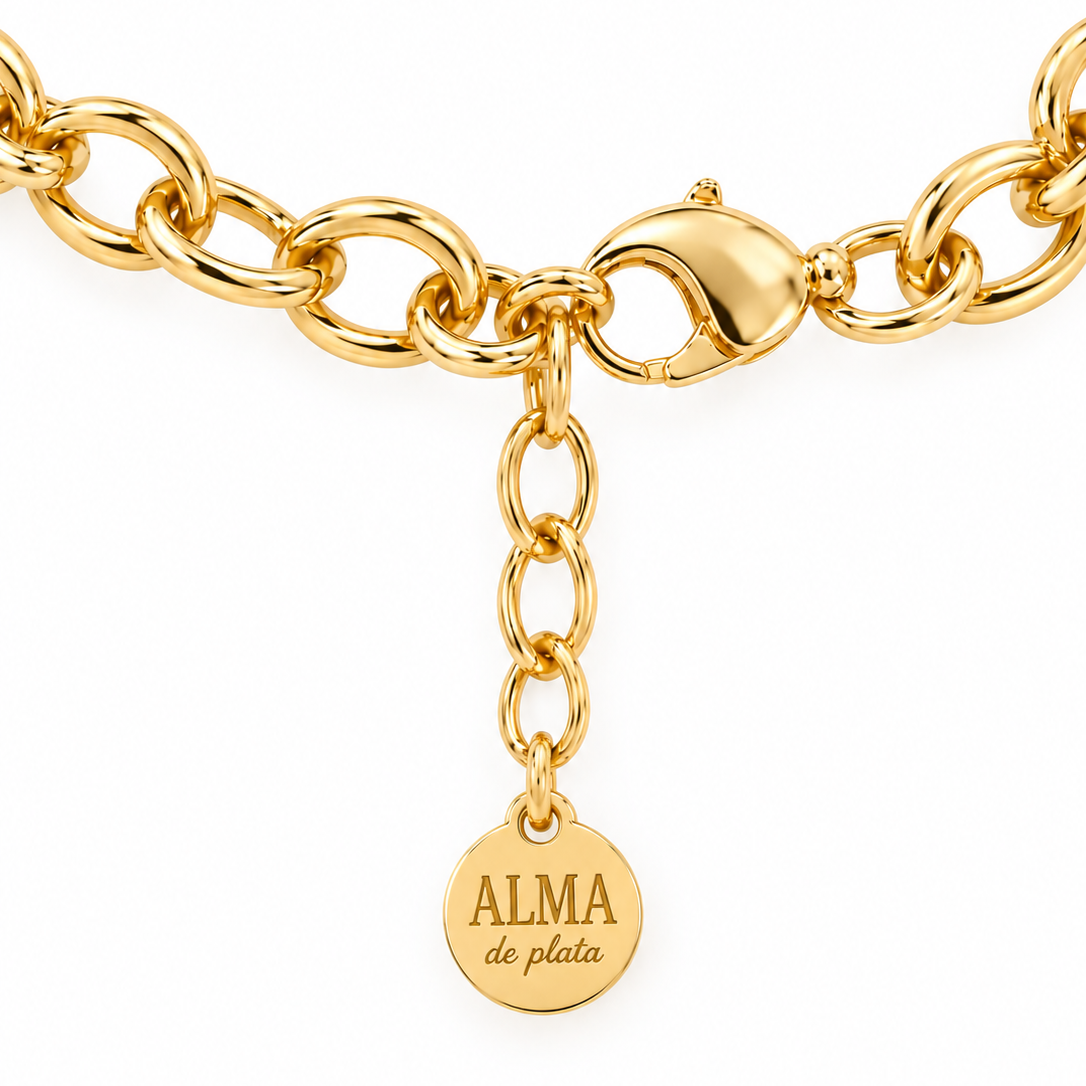 COLLAR CADENA DORADA
