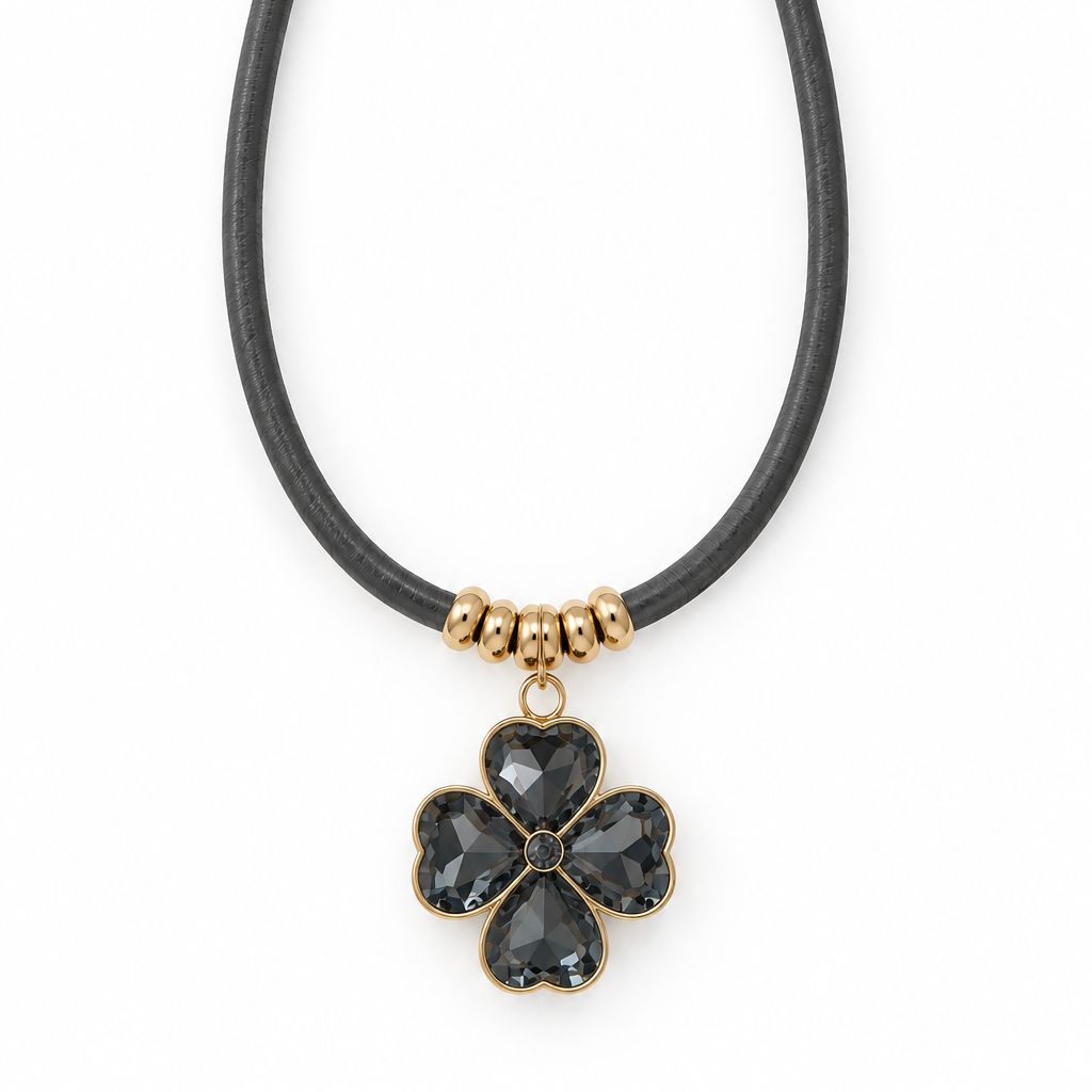COLLAR CRISTAL TRÉBOL