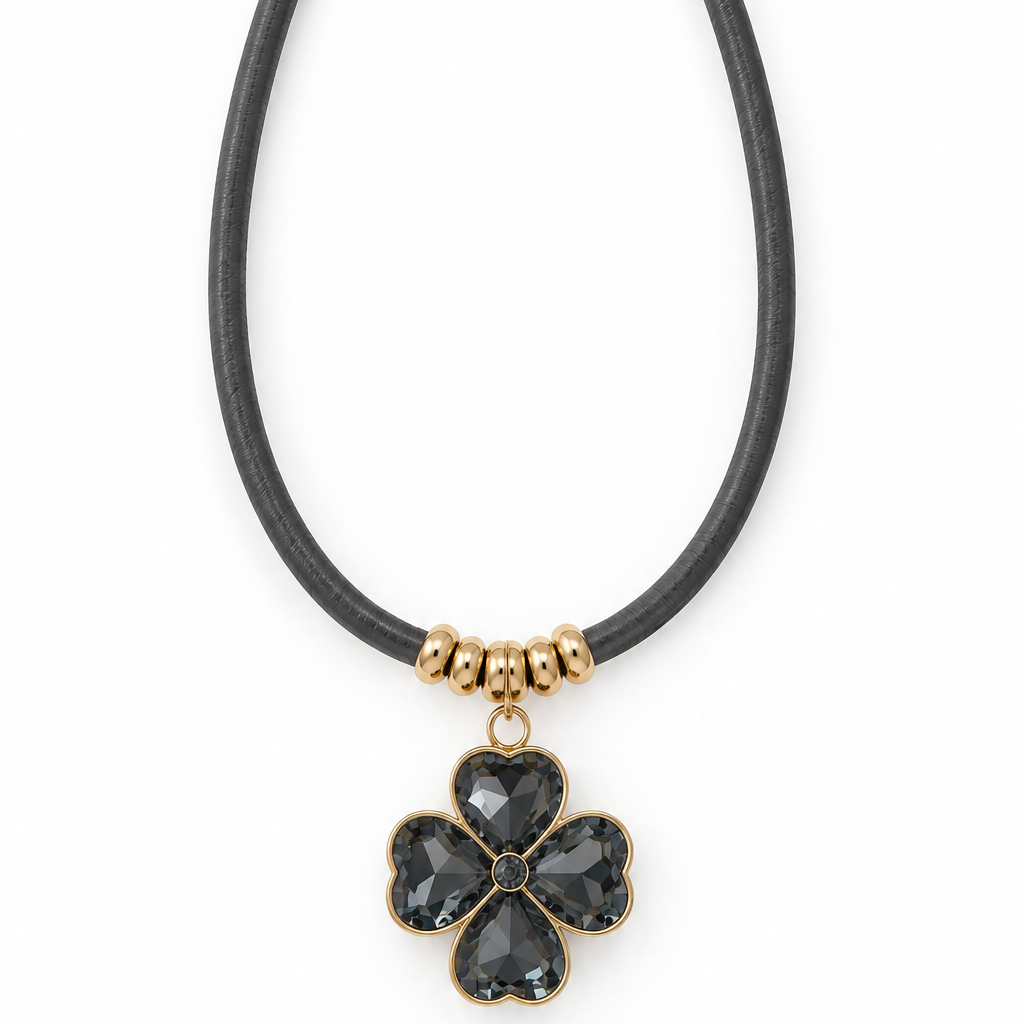 COLLAR CRISTAL TRÉBOL