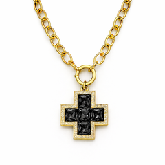 MILAN CROSS NECKLACE