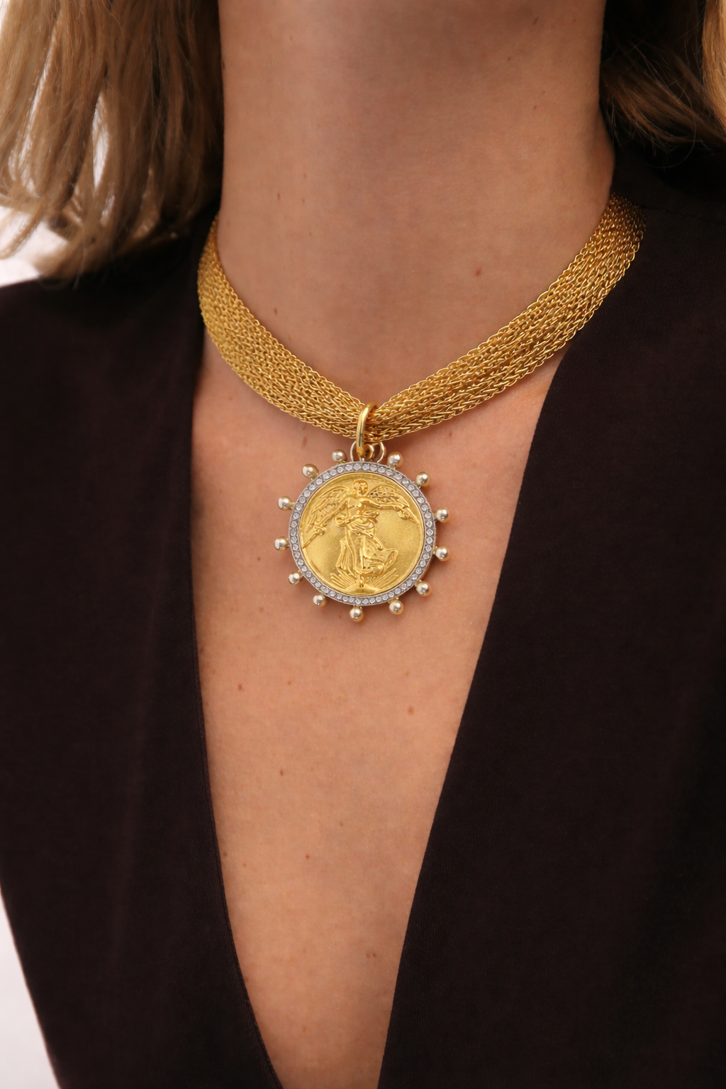 COLLAR MALLA CÉLEA
