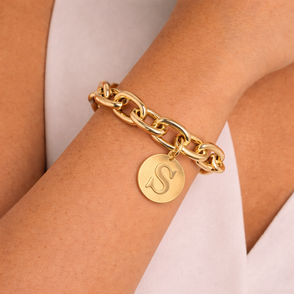 PULSERA CADENA INICIAL