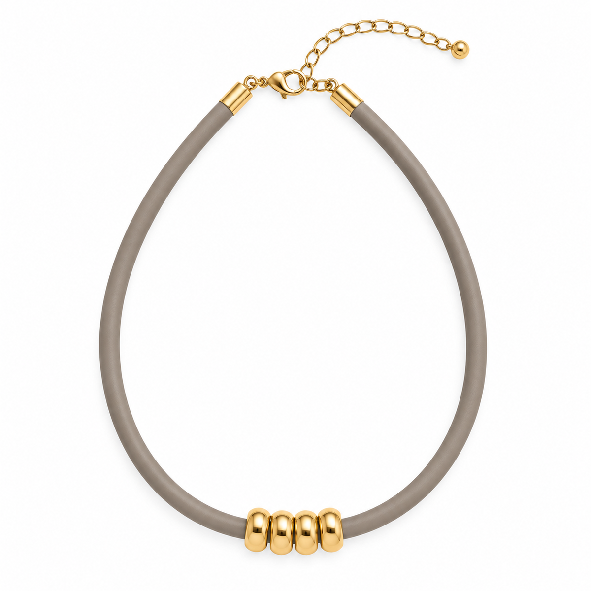 PACK COLLAR CAUCHO + CRUZ ESENZA