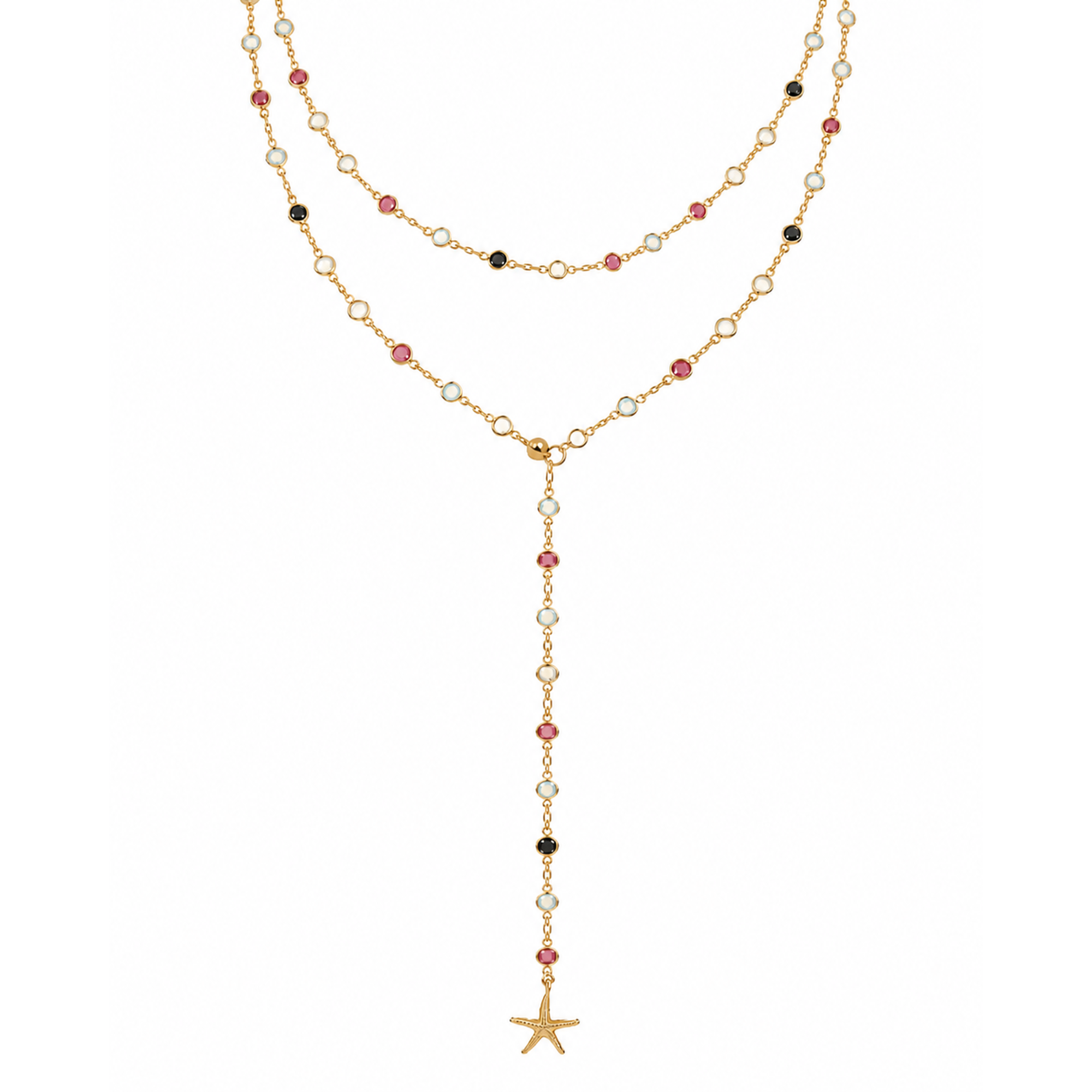 COLLAR COSMOS MULTICOLOR