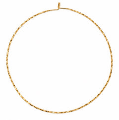 Choker Arlet de acero dorado de 13,5 cm