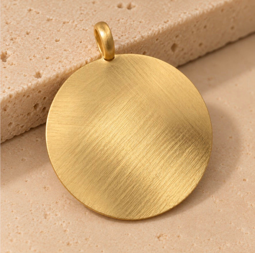 Charm Orbe plateado de 5 cm