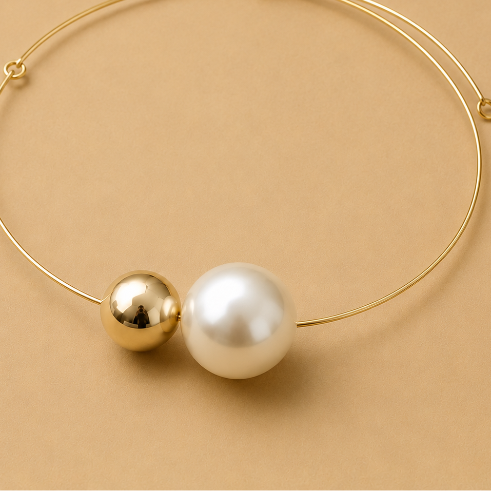 CHOKER PERLA
